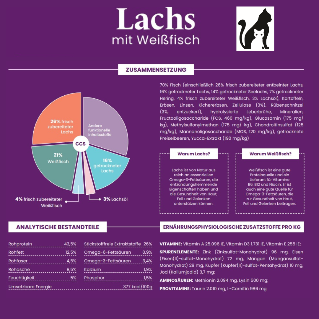 Paradies Lachs mit Weißfisch
