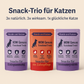 🎁 Snack-Trio-Angebot – das Rundum-sorglos-Paket für deine Katze